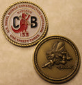 133rd Mobile Construction Battalion CB / Seabee Navy Challenge Coin