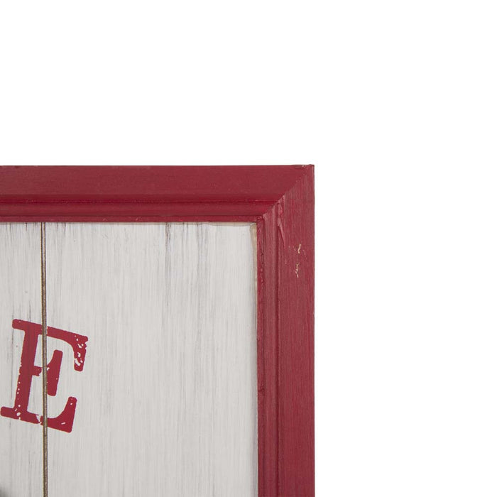18.00"L Wooden Truck Wall Décor