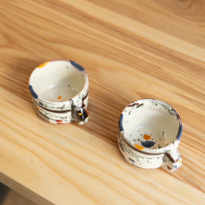 2 Espresso Mugs