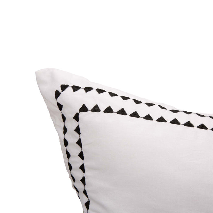 2 Pack Rhythmic Melody Cotton Euro sham Cover