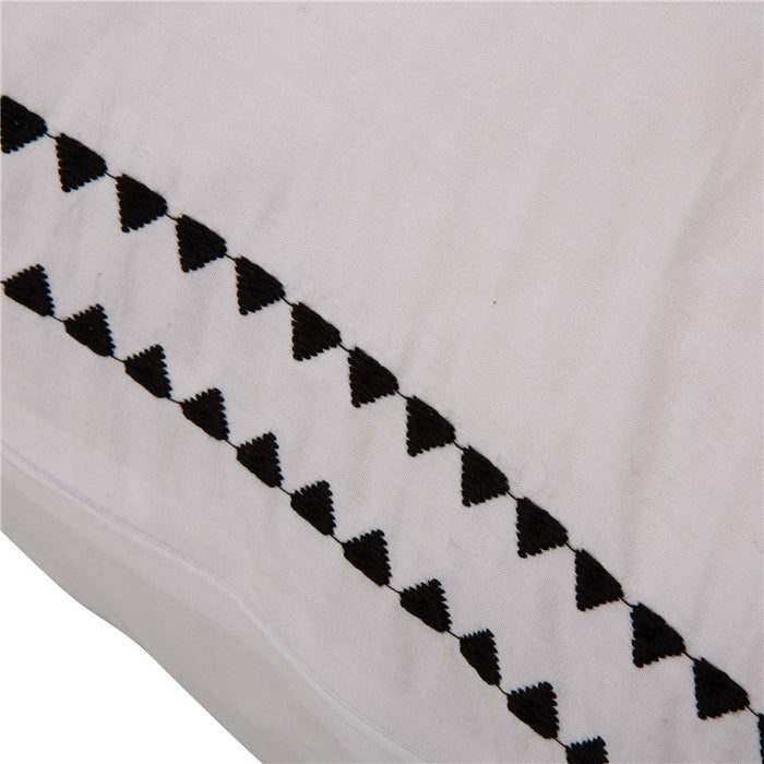 2 Pack Rhythmic Melody Cotton Euro sham Cover