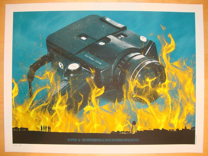 2013 "Super 8" - Silkscreen Movie Poster by Todd Slater
