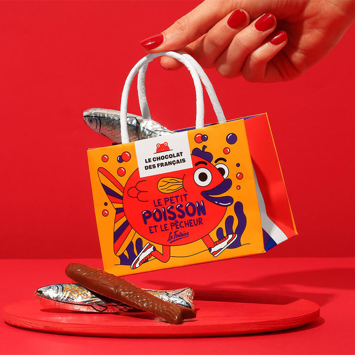 Le Chocolat de Francais 4 Milk Chocolate Sardines