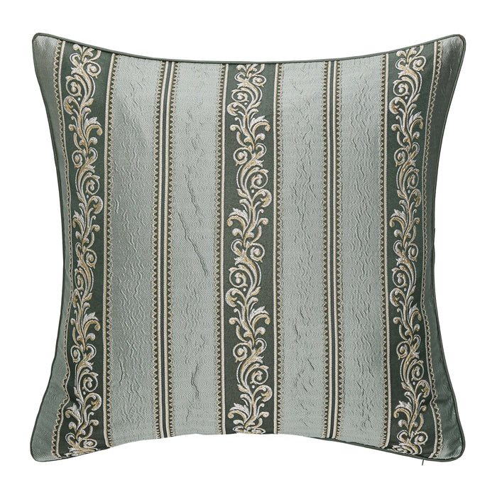 Alina Dusty Teal Euro Sham Euro Sham By J. Queen New York