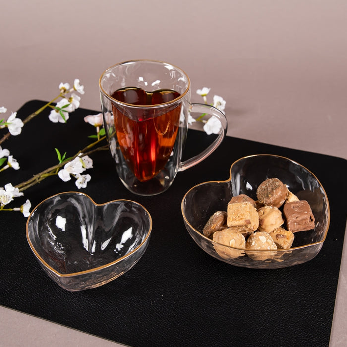 AMOUR BRCLCATE 2PC ASST BOWL CLEAR (202016257)