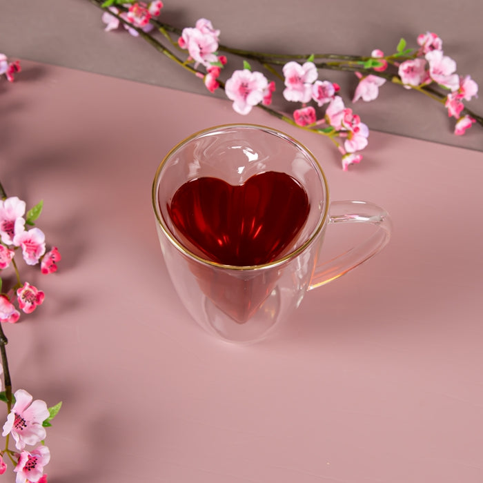 AMOUR BRCLCATE MUG PINK 365ML (202016256)