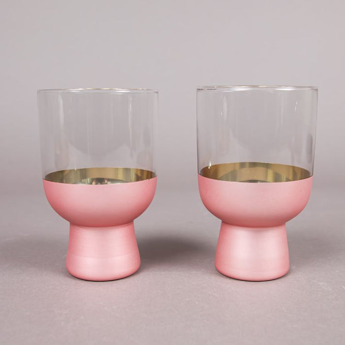 ARIA GLASS 2PCS HIGHBALL TUMBLER ROSE (202016022)