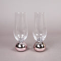 ASTRID 2PCS CHAMPAGNE GLASS ROSE (202016037)