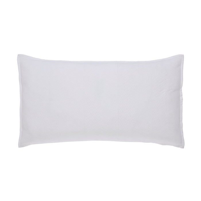 Athena Chevron Cotton Sateen Sham Sham By Orchids Lux Home
