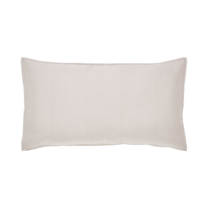Athena Chevron Cotton Sateen Sham Sham By Orchids Lux Home
