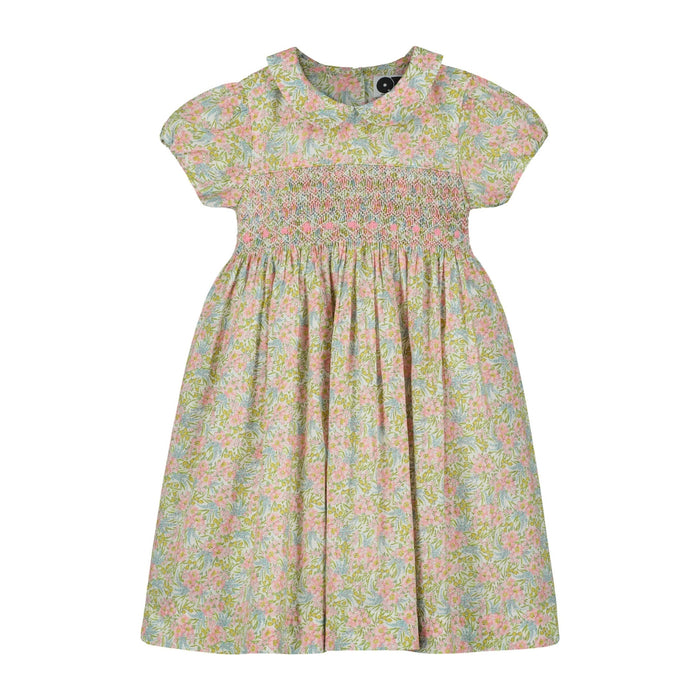 Question Everything Aubrielle Floral Smocked Dress