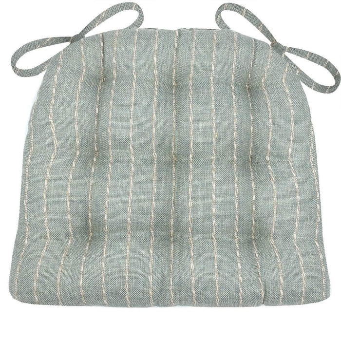 Avante Striped Spa Dining Chair Pads - Barnett Home Décor
