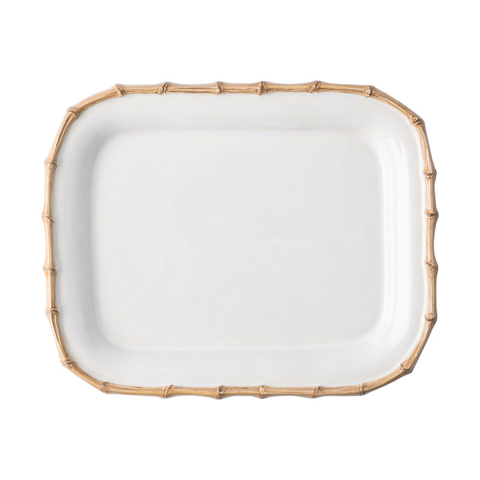 Juliska Bamboo 12" Platter - Natural- La Petite Maison