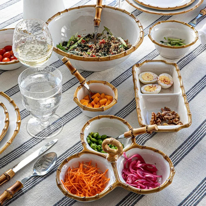 Juliska Bamboo Rice Bowl, Natural