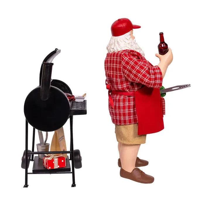 BBQ Grill Santa