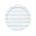 Beach Umbrella Stripe Dinner Plate - Pack of 8