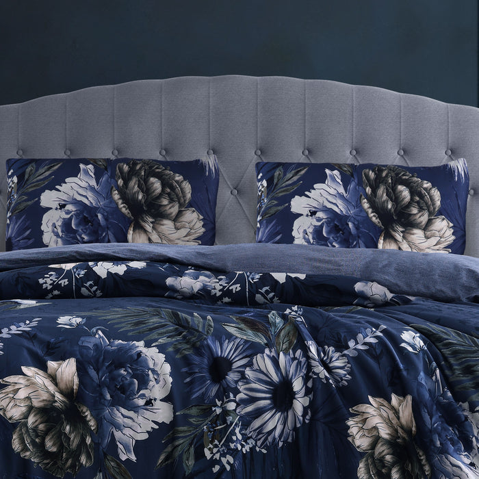 Bebejan Delphine 100% Cotton Sateen 3 Piece Duvet Cover Set - Final Sale Duvet Covers By US Office - Latest Bedding