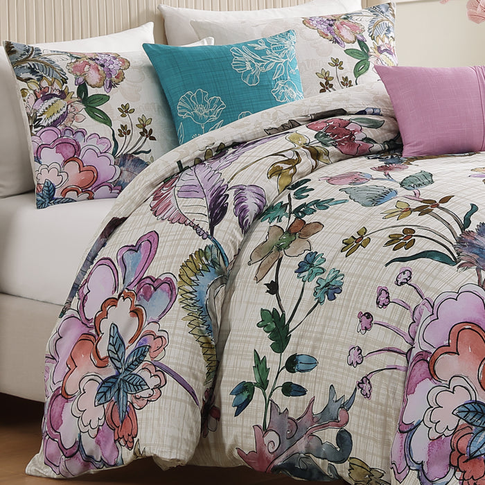 Bebejan Watercolor Jacobean 5 Piece Reversible Comforter Set Comforter Sets By Bebejan®