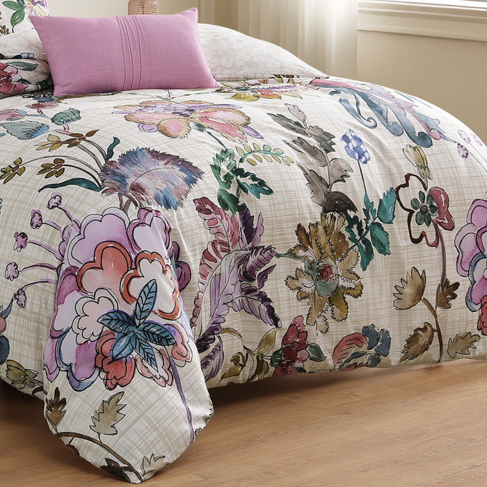 Bebejan Watercolor Jacobean 5 Piece Reversible Comforter Set Comforter Sets By Bebejan®
