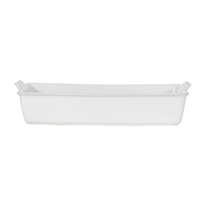 Juliska Berry & Thread 13" Rectangular Baker - Whitewash
