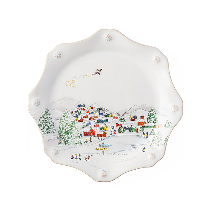Juliska Berry & Thread North Pole Dessert/Salad Plate