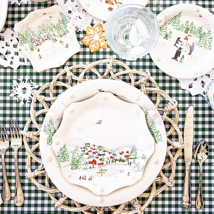 Juliska Berry & Thread North Pole Dessert/Salad Plate
