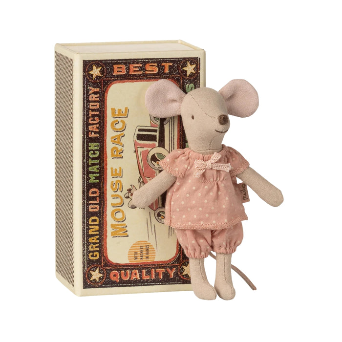Maileg Big Sister Mouse in Matchbox 4 PCS