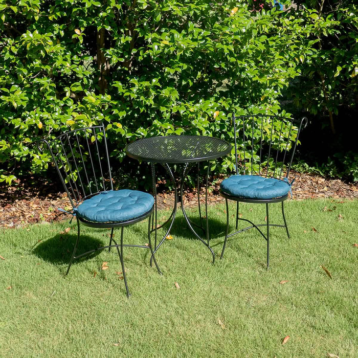 Rave Pacific Blue Bistro Chair Pad - Barnett Home Decor - Indoor/Outdoor