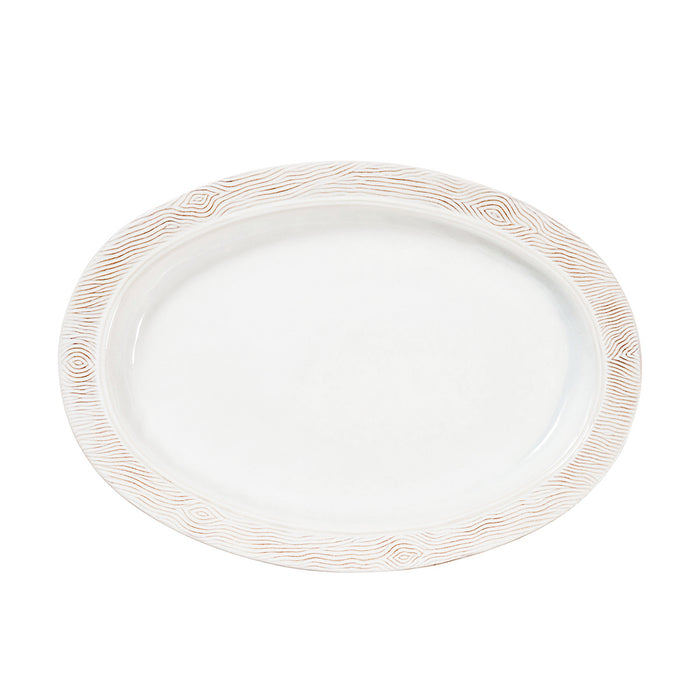 Juliska Blenheim Oak 18" Platter - Whitewash