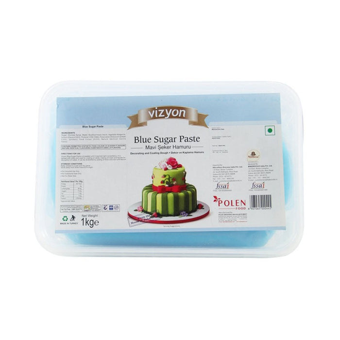 BLUE - Sugar Paste by Vizyon - 1 Kg