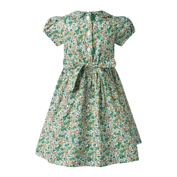 Rachel Riley Botanical Frill Front Dress