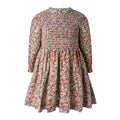 Rachel Riley Botanical Ruched Dress -Red