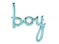 BOY Script Letter Balloon