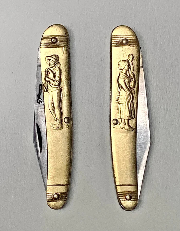 Brass Pocket Knife