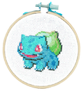 Bulbasaur - DIY Cross Stitch Kit