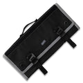 Burrito Grande EDC Knife Storage Roll, closed black tool roll, standalone product shot