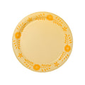 Butter and Golden Daisy Josephine Dinner Plates - 8 pack