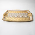 CALFUCCI WOODEN RECT.TRAY MED IV/ (202107450)