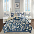 Cape Cod Blue 7 Piece Comforter Set Comforter Sets By JLA HOME/Olliix (E & E Co., Ltd)
