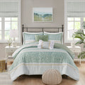 Caralie Green 5 Piece Comforter Set Comforter Sets By JLA HOME/Olliix (E & E Co., Ltd)
