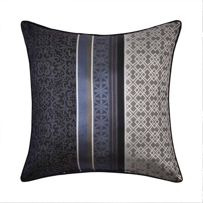 Carlisle Indigo Square Decorative Throw Pillow 20" x 20" - Final Sale Throw Pillows By US Office - Latest Bedding