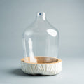 CASOLARE VASE W/WHITE SOCKET 40CM (202015770)