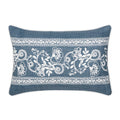 Chantalee Denim Boudoir Decorative Throw Pillow 21" x 14" Throw Pillows By J. Queen New York