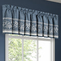 Chantalee Denim Straight Window Valance Window Valances By J. Queen New York