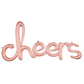 CHEERS Script Letter Balloon