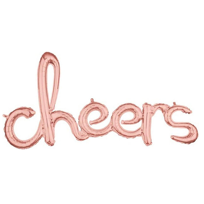 CHEERS Script Letter Balloon