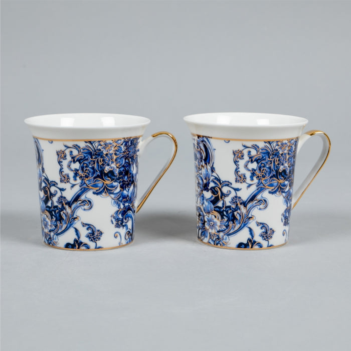 CHERRY 2PCS. MUG BLUE (202028507)