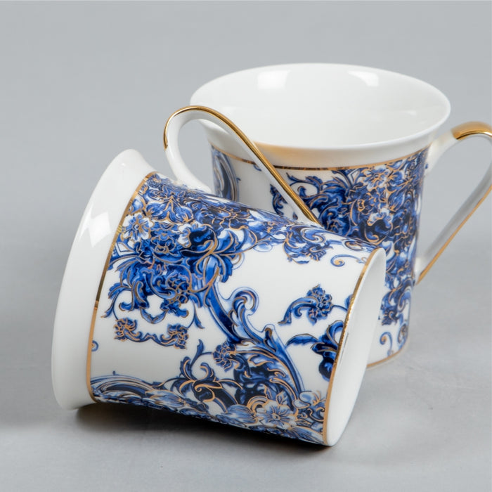 CHERRY 2PCS. MUG BLUE (202028507)