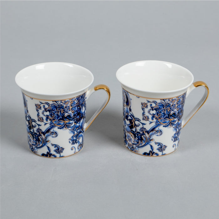 CHERRY 2PCS. MUG BLUE (202028507)