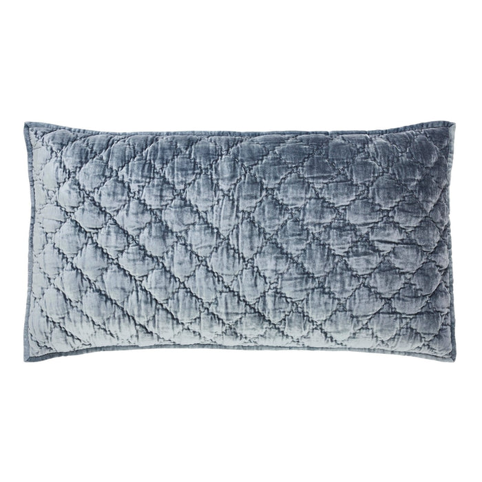 Clermont Diamond Velvet Sham Sham By Orchids Lux Home